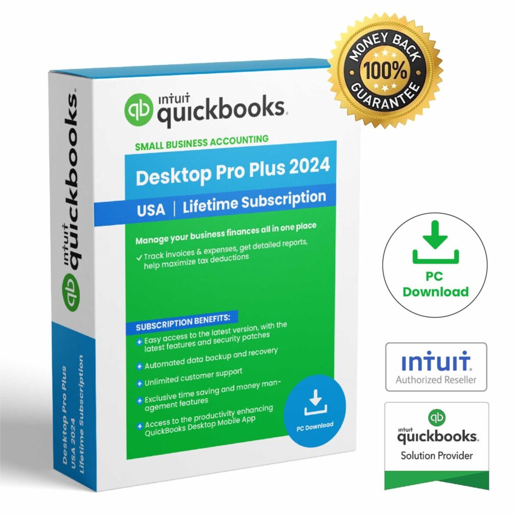 Intuit QuickBooks Desktop Pro 2024 Lifetime Licence Activation Offopen